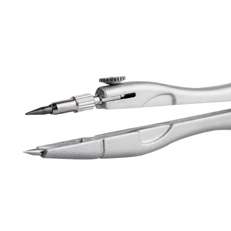 Easy, cyrkiel metalowy z grafitem