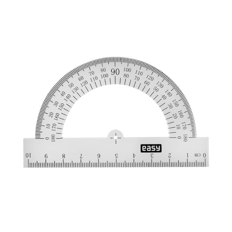 Easy, zestaw kreślarski, 4 elementy, 15 cm