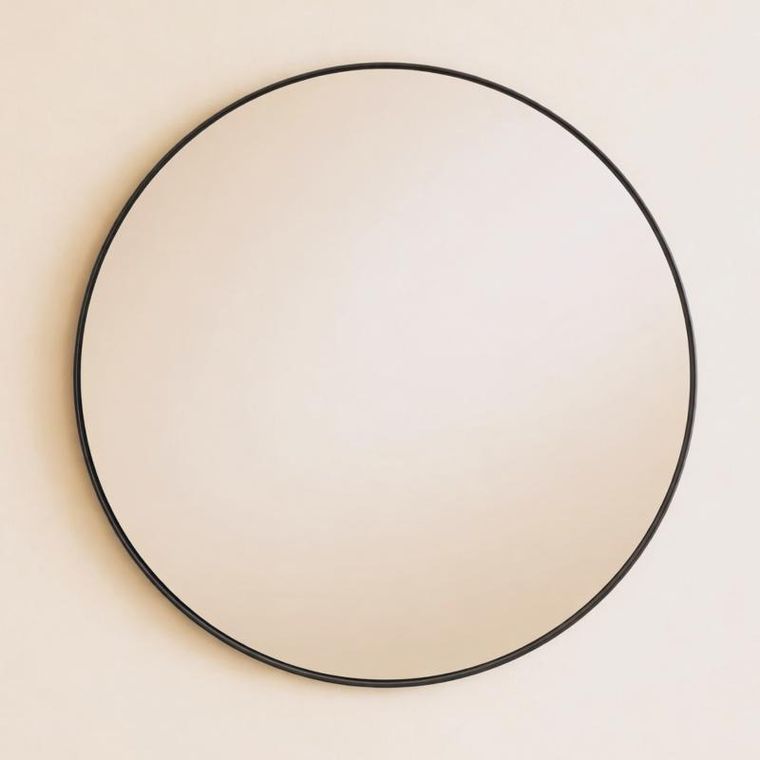Edaxo, Mira, okrągłe lustro ścienne, 80 cm