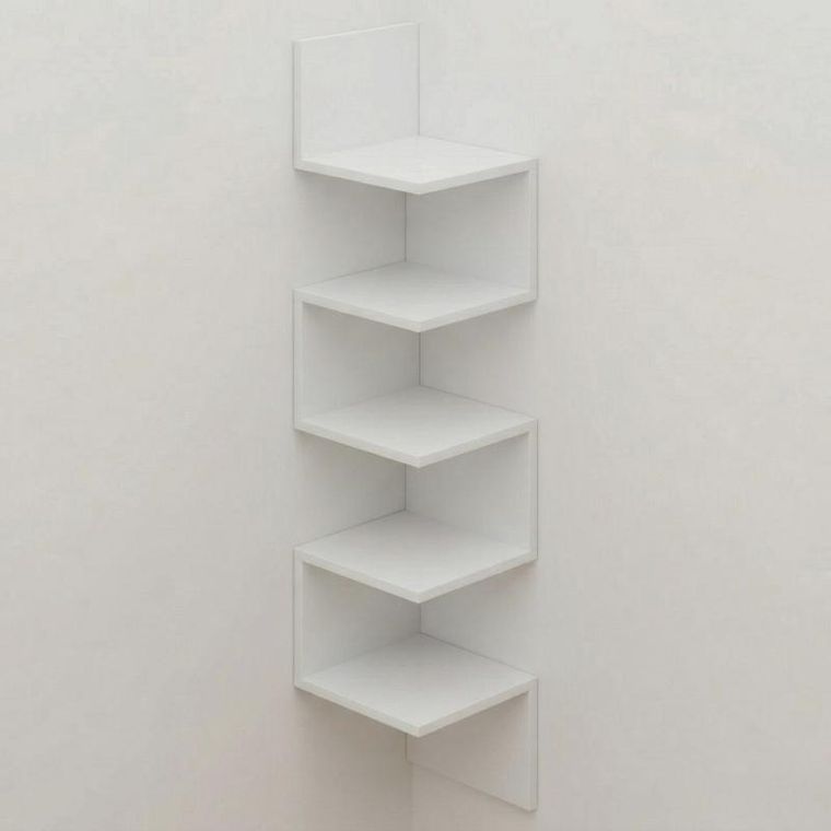 Edaxo, Vico, regał ścienny, 22-119 cm