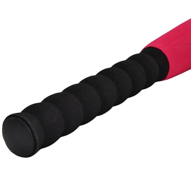 Eddy Toys, kij do baseballa z piłką soft, czerwony, 54cm