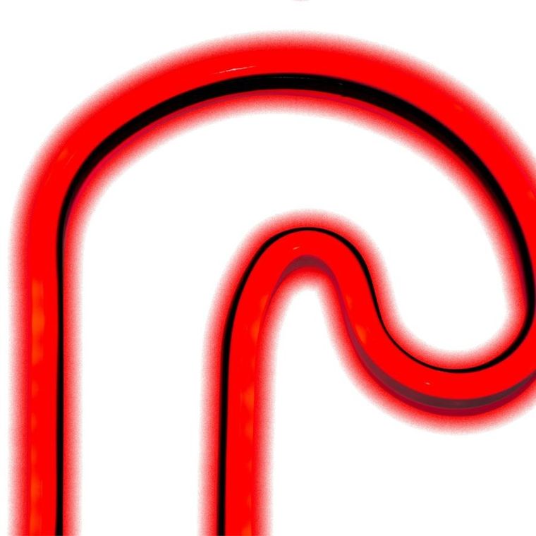 Edelman, Luca, neon laska świąteczna, 79 LED, 12,5-93,5 cm