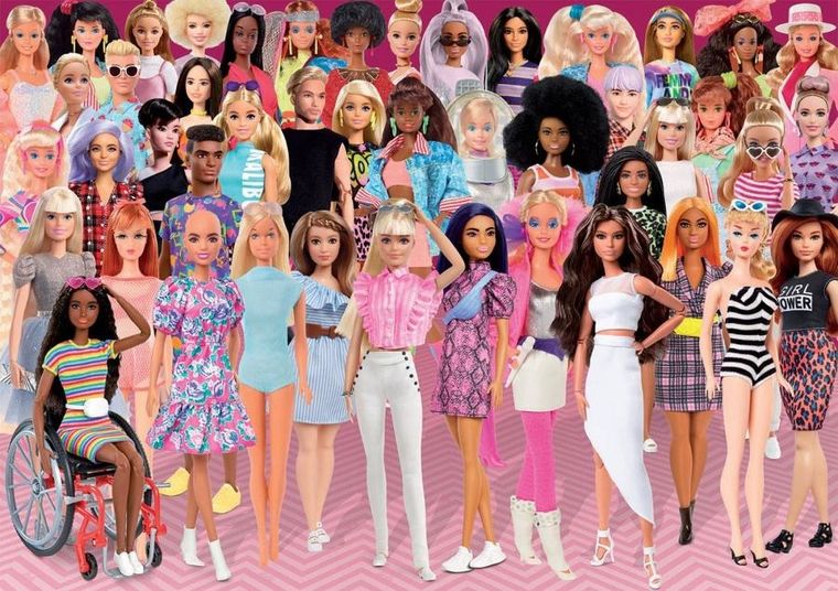 Educa, Barbie, puzzle, 1000 elementów
