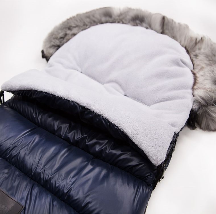 Eevi, śpiworek do wózka, 3w1, jeans