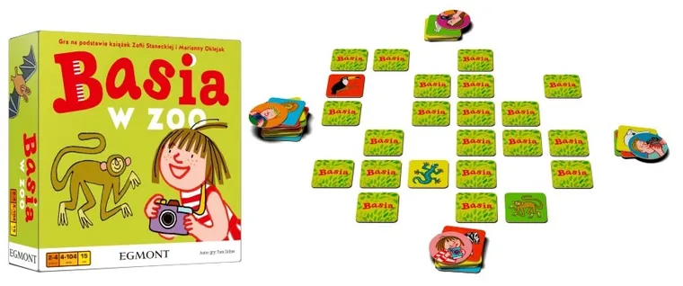 Egmont, Basia w ZOO, gra familijna