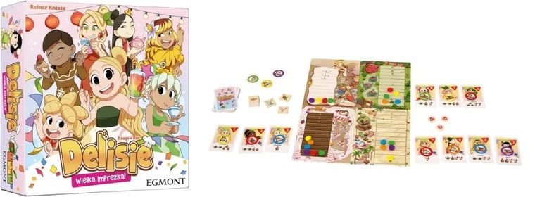 Egmont, Delisie, Wielka imprezka, gra towarzyska
