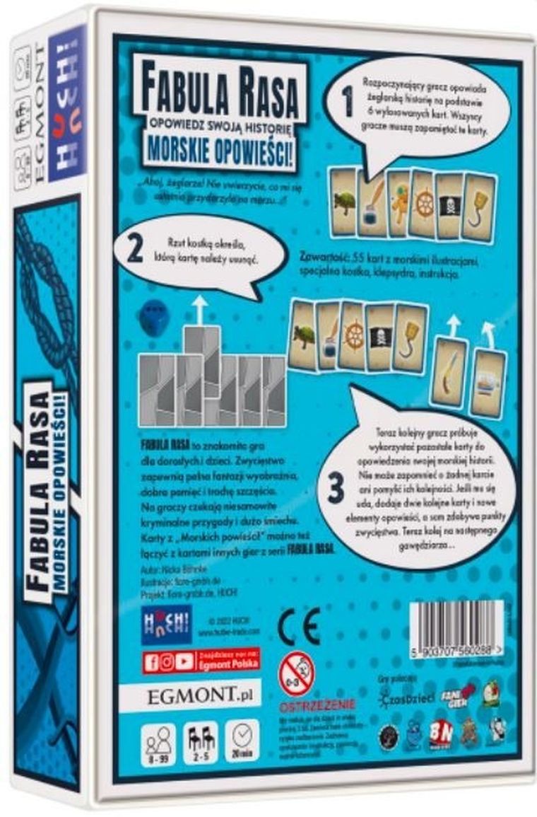 Egmont, Fabula Rasa: Morskie opowieści!, gra towarzyska