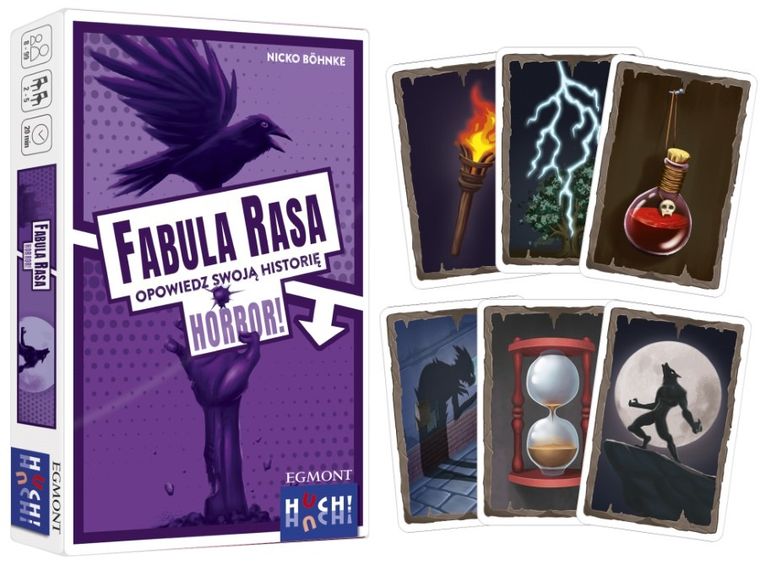 Egmont, Fabula Rasa, Opowiedz swoją historię, Horror, gra towarzyska