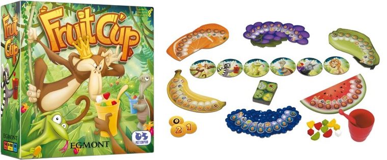 Egmont, Fruit Cup, sałatka owocowa, gra familijna