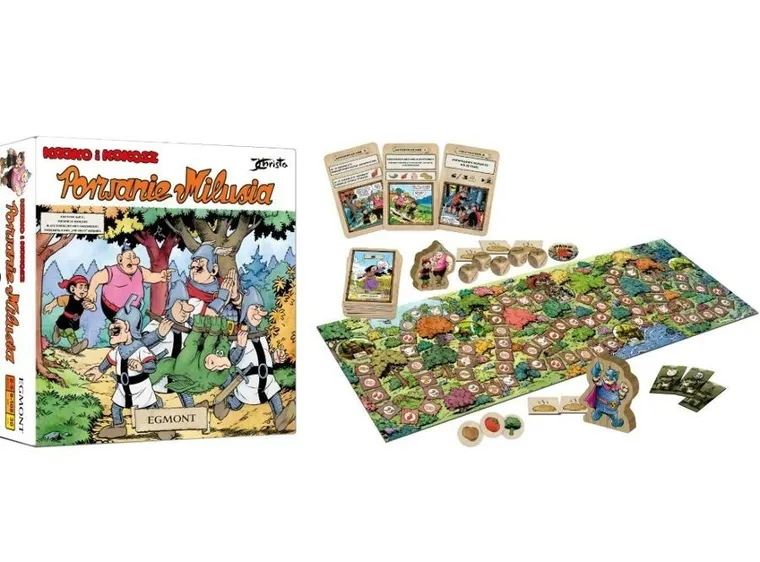 Egmont, Kajko i Kokosz, Porwanie Milusia, gra familijna