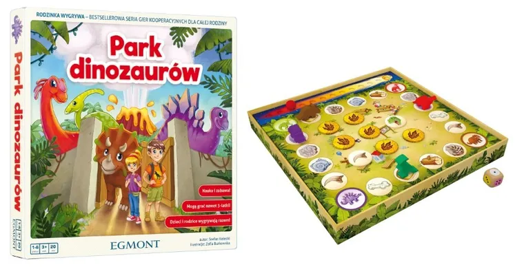Egmont, Park Dinozaurów, familijna gra kooperacyjna
