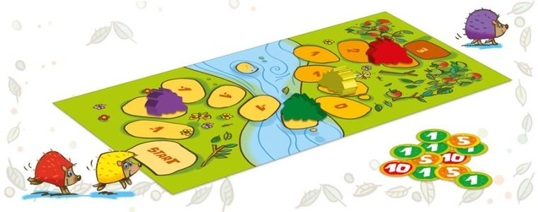 Egmont, Pędzące jeże, gra planszowa