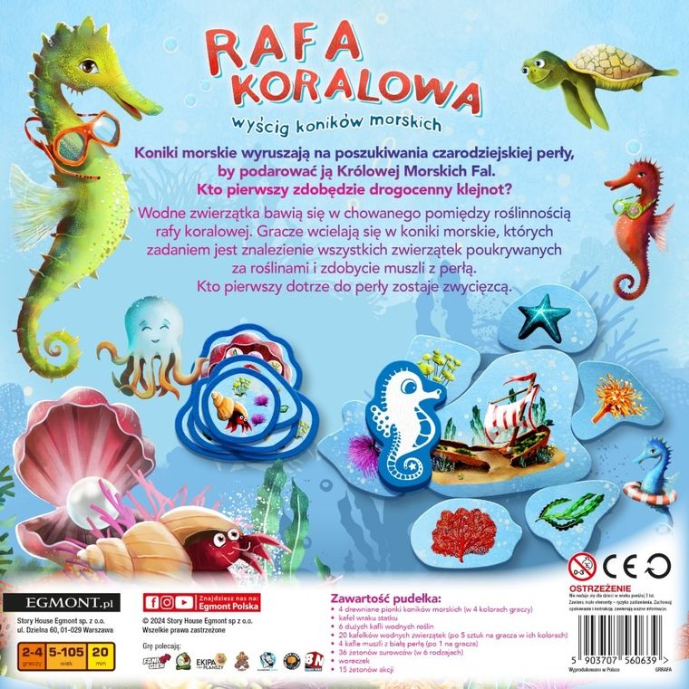 Egmont, Rafa Koralowa, gra strategiczna