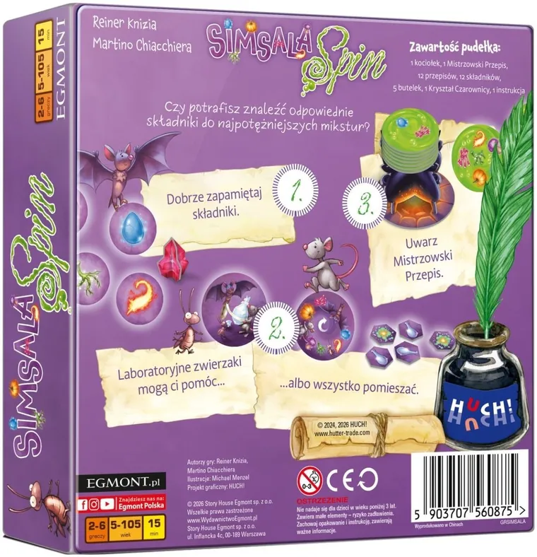 Egmont, Simsala Spin, gra familijna