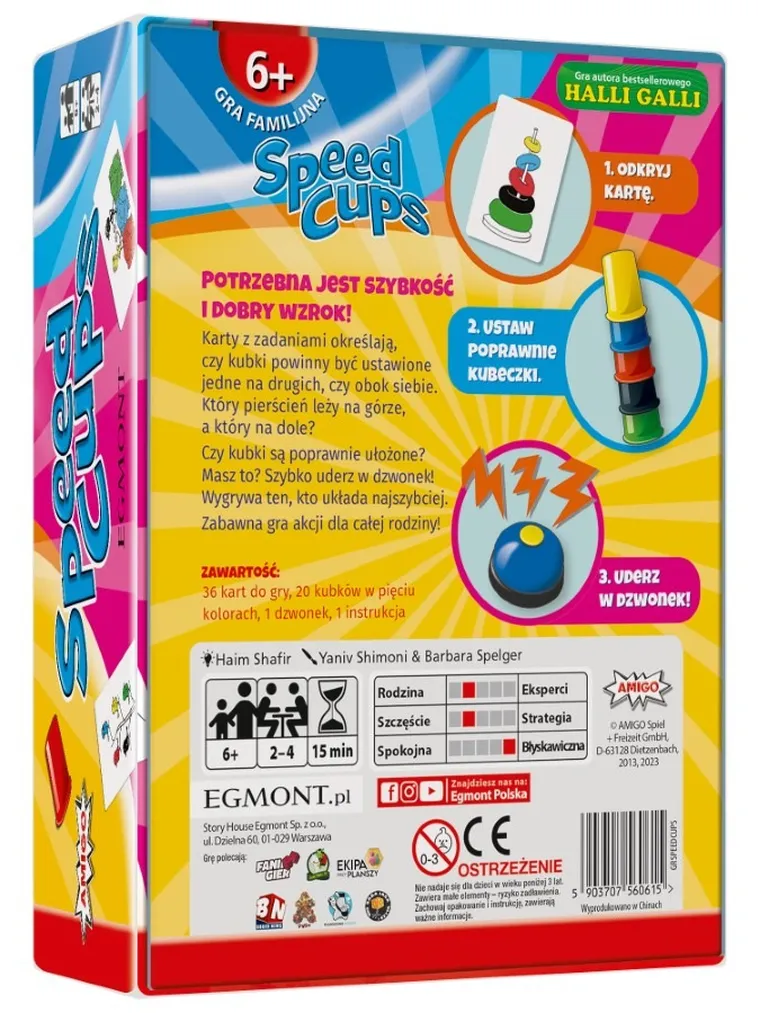 Egmont, Speed Cups, gra zręcznościowa