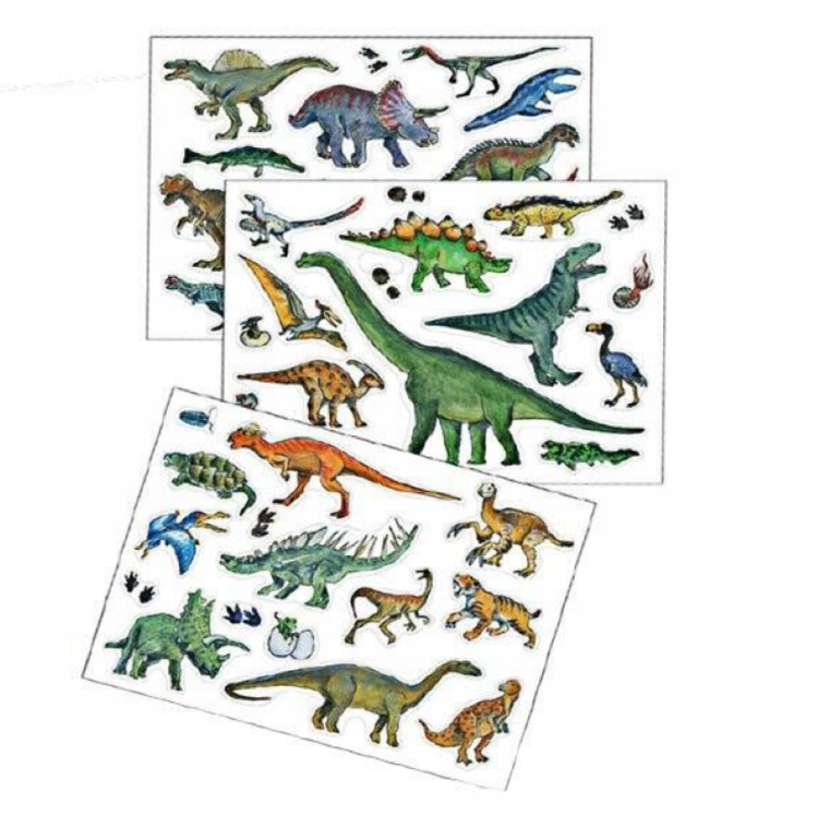 Egmont Toys, Dinozaury, układanka, gra magnetyczna