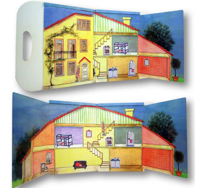 Egmont Toys, Dom, układanka, gra magnetyczna