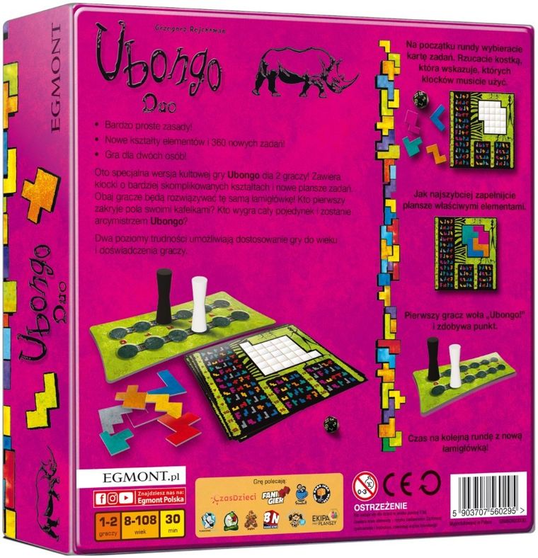 Egmont, Ubongo Duo, gra familijna