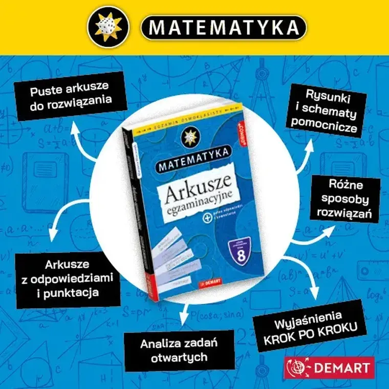 Egzamin ósmoklasisty. Matematyka. Arkusze egzaminacyjne