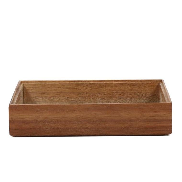 EH Excellent Houseware, Hedo, drewniany organizer na biurko do szuflady, 23,5-15-5 cm