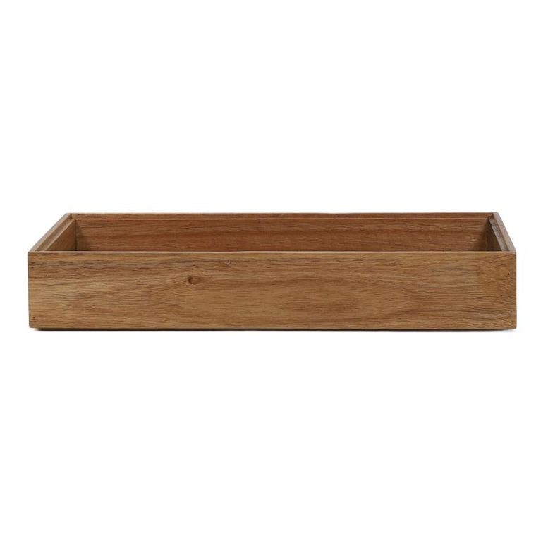 eh Excellent Houseware, Hedo, drewniany organizer na biurko do szuflady, 30-15-5 cm