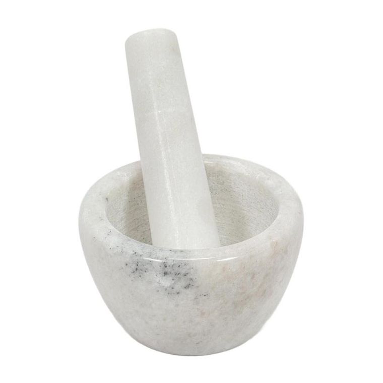 EH Excellent Houseware, Luno, moździerz marmurowy, 10 cm