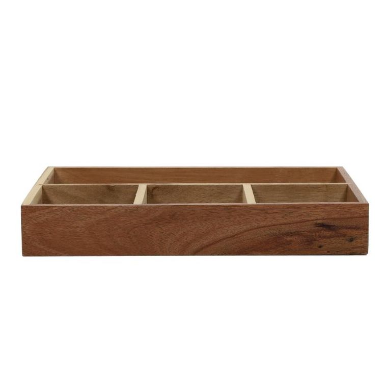 eh Excellent Houseware, wkład do szuflady na sztućce lunu, 30-20-4,5 cm