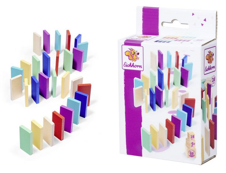 Eichhorn, klocki domino do przewracania