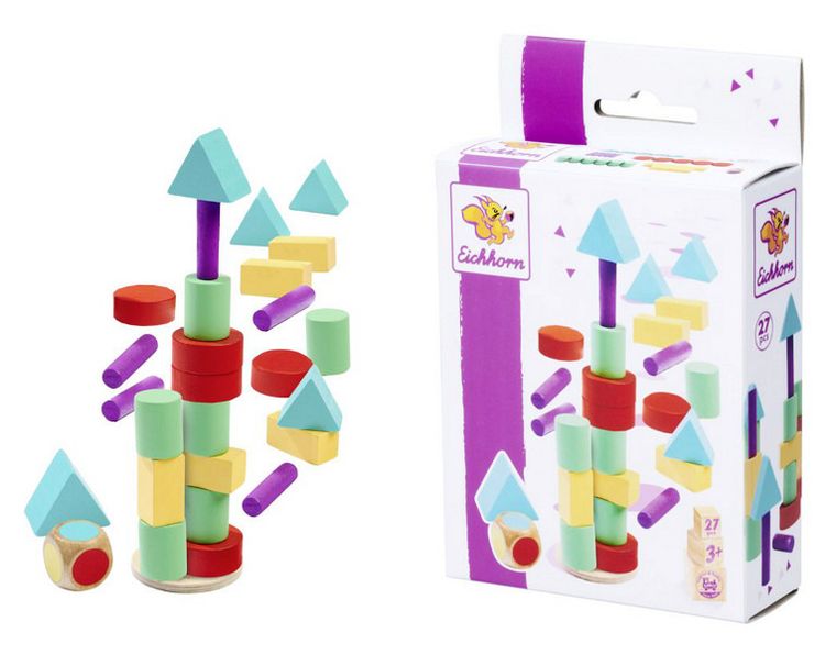 Eichhorn, Ustawianie wieży, gra zręcznościowa