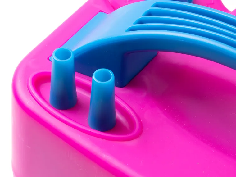 Elektryczna pompka do balonów, dwie dysze