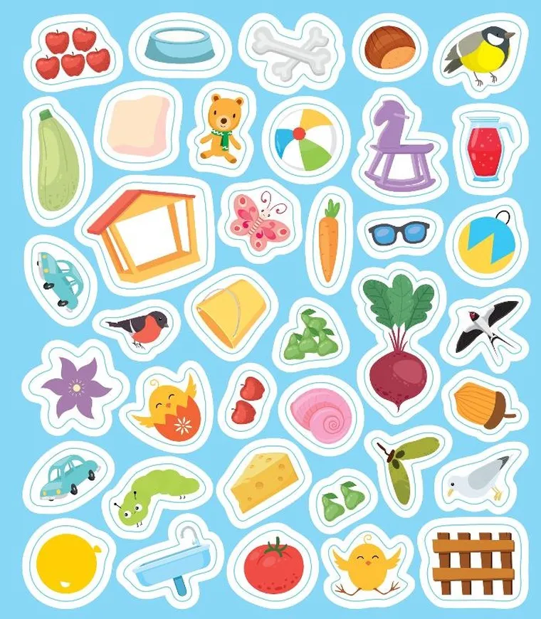 Elementarz sześciolatka. Czytanie, liczenie, zabawa, naklejki