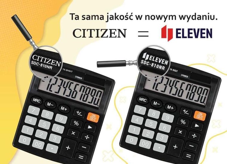Eleven, kalkulator biurowy, 12-cyfrowy wyświetlacz, Sdc368