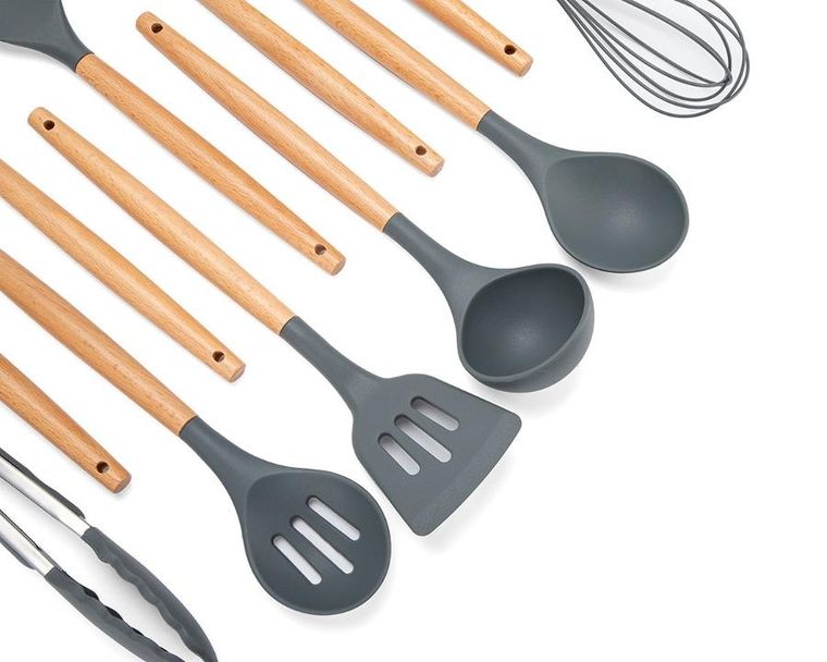 Elitehoff, zestaw przyborów kuchennych w stojaku, 12 elementów