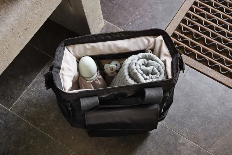 Elodie Details, Black Wide Frame, torba dla mamy