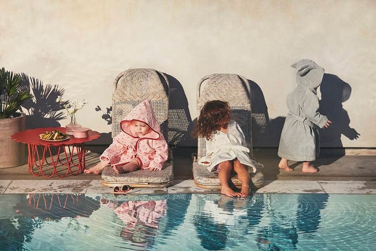 Elodie Details, szlafrok dla dzieci, meadow blossom, 1-3 l