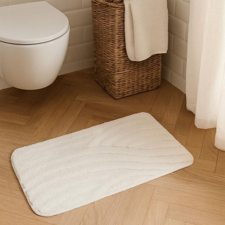 Emako, dywanik łazienkowy Jev, mikrofibra, 45-70 cm