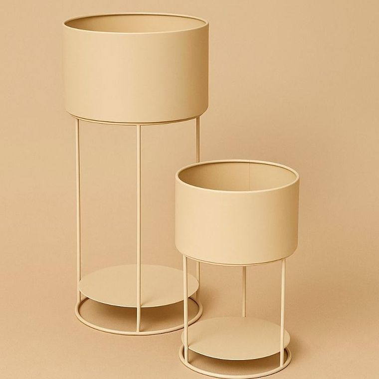 Emako, Omee, kwietnik metalowy, 2 szt.