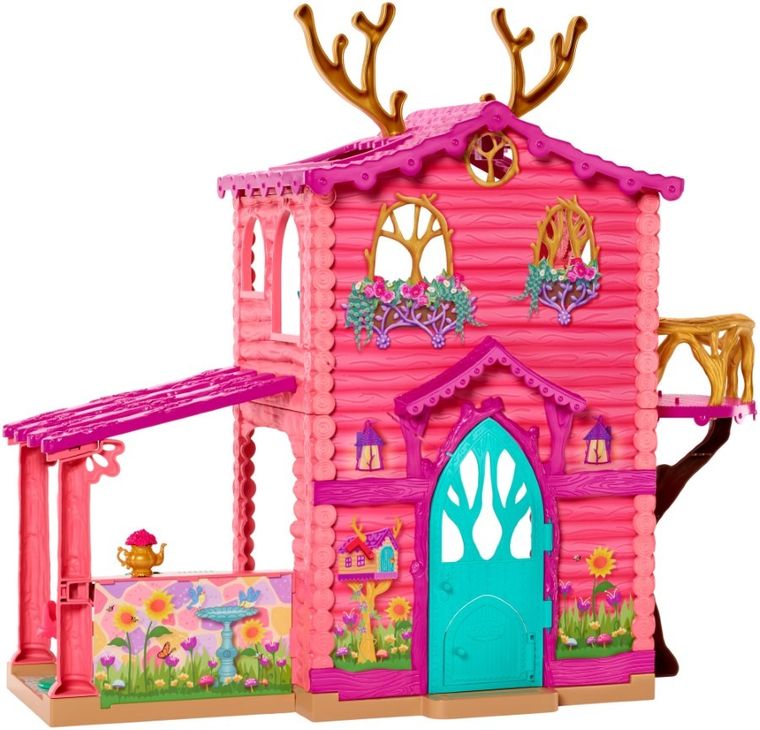 Enchantimals, Domek jelonków, zestaw z lalką i akcesoriami