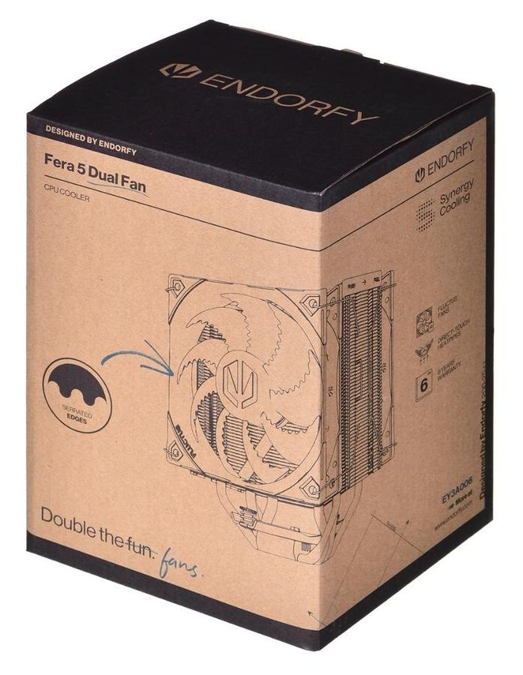 Endorfy, chłodzenie powietrzne, Fera 5 Dual Fan
