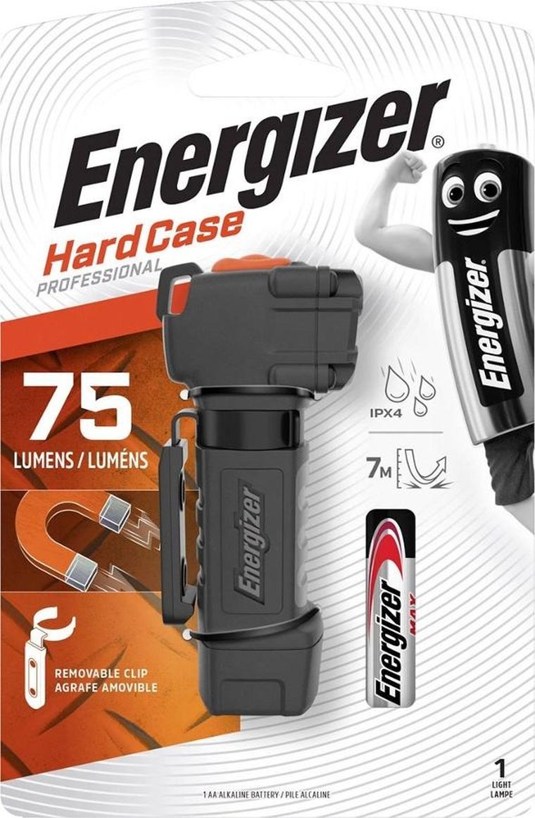 Energizer, Hardcase Pro, latarka, multi-use, 75 lm