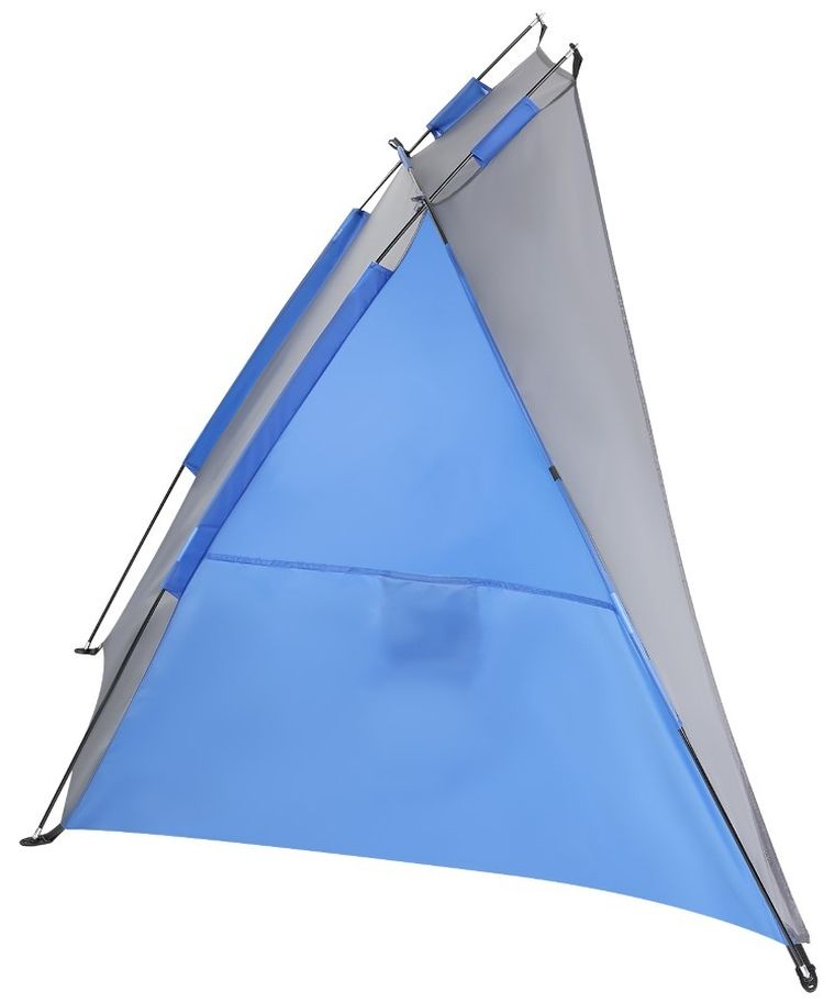 Enero Camp, namiot plażowy Sun, osłona, szaro-niebieski, 200-120-120 cm