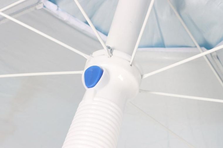 Enero Camp, parasol, parawan plażowy 2w1, 190 cm