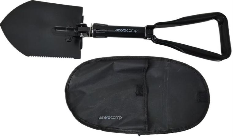 Enero Camp, składana saperka wielofuncyjna w pokrowcu
