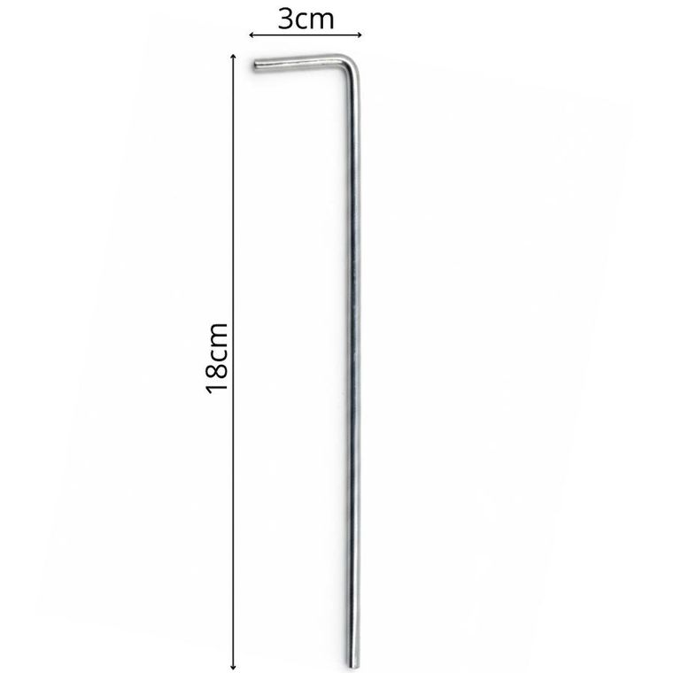 Enero Camp, śledzie do namiotu, 18 cm, 6 szt.