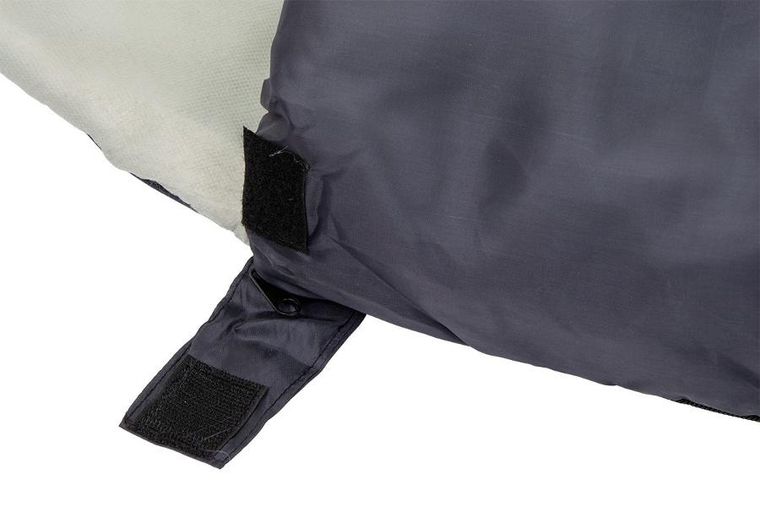 Enero camp, śpiwór turystyczny light, szary, 200-70 cm