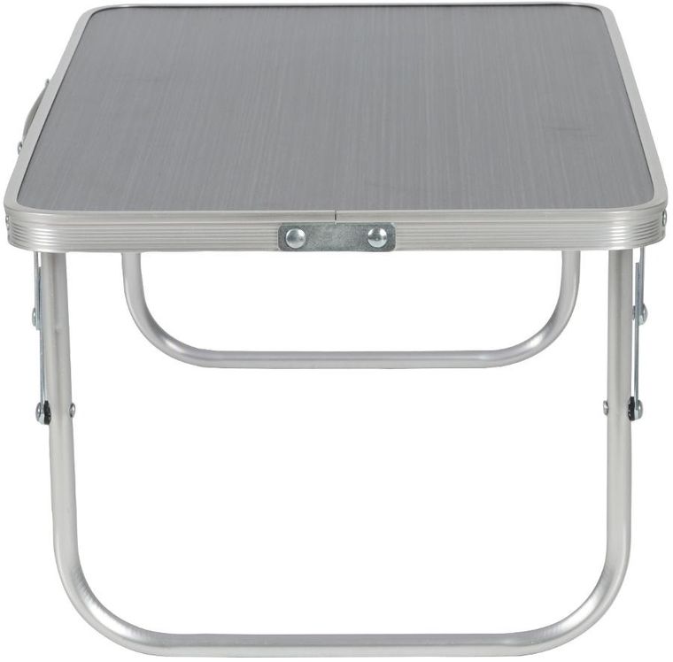 Enero Camp, stolik turystyczny, szary, 56-34-24 cm