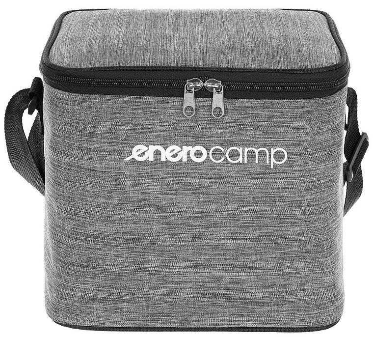 Enero Camp, torba termiczna, szara, 9l, 22-18-22 cm
