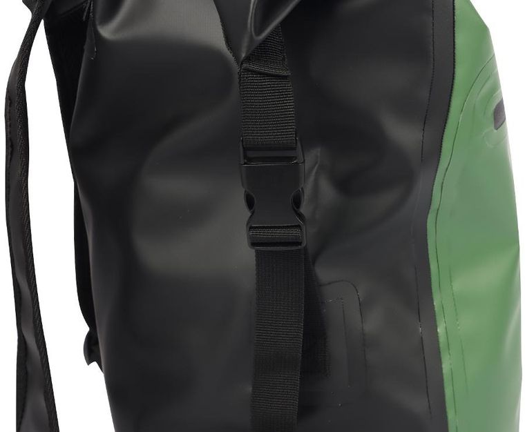 Enero Camp, wodoszczelny plecak turystyczny, zielony, 25l