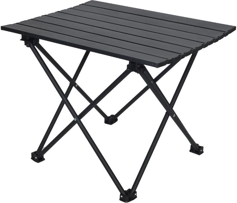 Enero Camp, zestaw turystyczny 3w1, składany, czarny