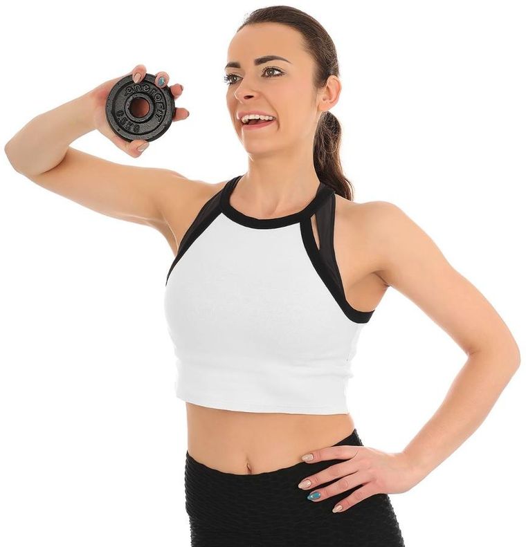 Enero Fit, FI26,5, obciążenie żeliwne, czarne, 0,5 kg